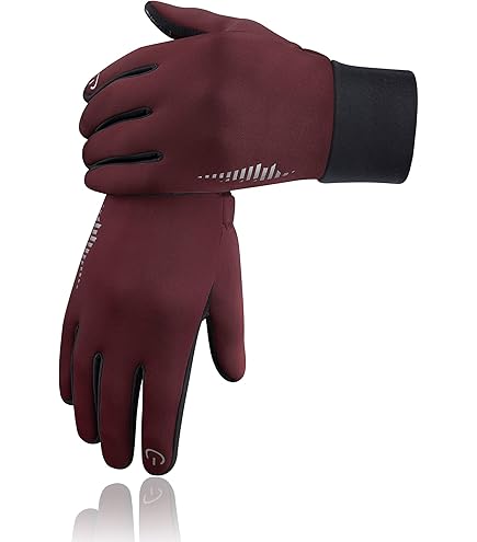 OZERO Winterhandschoenen voor Heren Touchscreen Winddicht Winterbestendige Thermische Handschoenen voor Rijden Hardlopen en Fietsen (XL
