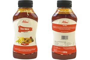 Sauce marinade prête à l'emploi assaisonnement viande poulet boeuf porc,grillade, barbecue,plancha Pot De 280 et 300 Grs LOT DE 2 (TEX-MEX)