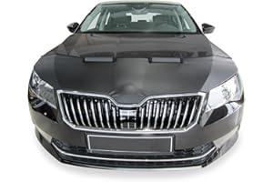 AUTO-BRA AB3-00340 AUTO BRA kompatibel mit Skoda SuperB III Typ 3V Bj. ab 2015 Haubenbra Steinschlagschutz Tuning Bonnet Bra