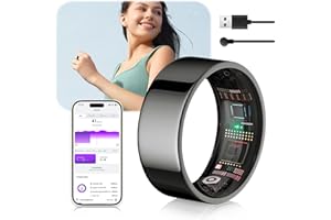 IUHFSIFS Smart Ring 4.Generation【Branchen Nr.1 – Messfehler 0】【Sportspezifisch – SGS Zertifiziert】 Smartring für Damen Herren Schlafen, Herzfrequenz, SpO2, IP68 Wasserfest 200 Modi für Android IOS #11