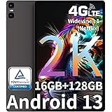 TECLAST T40HD Gaming Tablet 10.4 Pollici, 16GB RAM+128GB ROM（TF 2TB） Android 13 Tablet, 2k TDDI 2000x1200, Unisoc A75 Octa-Co