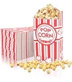 Sacchetti Popcorn In Carta Kraft - 100 Pezzi Per Feste, Matrimoni E Cinema