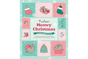 Pusheen Meowy Christmas: The Official Advent Calendar: A Holiday Keepsake with Surprises Including Ornaments, Stickers, Puzzles, Magnets, and More!