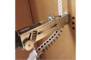 CUTEHAIRY Screw Drill Chain Adapter for Power Drill Gun, Automatic Screw Spike Chain Drill Screw Chain Adapter, Automatic Chain Nail Gun Kit for Electric Drill Attachment Electric Drill Woodworking Tool