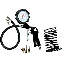 Kit Accessori Compressore - Pistola Soffiaggio, Manometro E Tubo Spiralato 5m - Foto 5