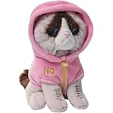 Enesco - 4056239 - Gund - Peluche Chat Grumpy - Sweat Rose