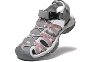 RANBERONE Damskie sandały sportowe, trekkingowe, zamknięte, outdoorowe, letnie lekkie buty, sandały do uprawiania sportu, na plażę, do sportów wodnych, rozm. 36-44