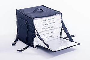 TAKE EAT AWAY e-shopuk Backpack Food delivery Bags Insulated Takeaway Rucksack Thermal Warm Bag Scooter Bike Moped UK Seller T14