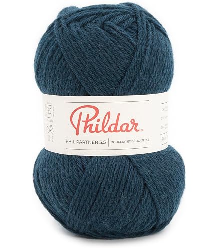 2 Pelotes De Laine Phildar Partner 3.5 Couleur Corail, Idéales Pour Crochet