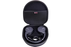 XANAD Case for Sony WH-CH720N / Sony WH-CH710N Noise Cancelling Wireless Headphones (Black Lining)