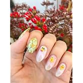 ARTİKEL Mini Limonlar Tırnak D&ouml;vmesi, Tırnak Tattoo, Nail Art, Tırnak Sticker
