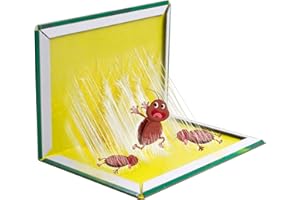 Jaydear Klebefallen,12er Pack Kakerlakenfallen,Schutz für Kakerlaken, Wirksam Gegen Kakerlaken