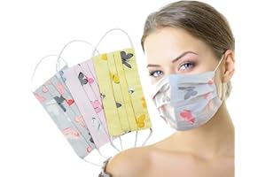 Lilind® Cloth Face Masks, Handmade Comfortable Gift, Breathable Soft Reusable and Washable Covering, 100% Cotton