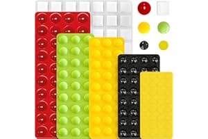 TOP LIFE Adesivi Braille in Rilievo - Evita Confusione, Errori e Frustrazione - Etichette Tattili ad Alta Visibilità per Ciechi, Ipovedenti, Anziani - Colori Vivaci, Forme Varie - 225 Pezzi