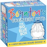 Boynton's Greatest Hits The Big Blue Box (Boxed Set): Moo, Baa, La La La!; A to Z; Doggies; Blue Hat, Green Hat
