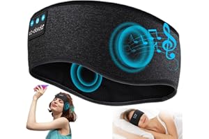 LC-dolida Cuffie per dormire, Bluetooth, sport, fascia, senza fili, per dormire, 15 ore di gioco, leggere per sport, jogging, yoga, viaggi