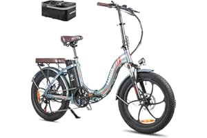 Fafrees Electric Bike, Folding Electric Bikes for Adults, 648Wh Removable Battery 36V 18Ah Ebike for 120-150KM Mileage, 20 * 3.0" Fat Tire MTB for Man Women, F20 Pro Upgrade