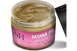 gowwim Batana Oil Pure,100% Batana Oil for Hair Growth Dr Sebi,Veganic Natural Hair Growth Oil Repair Damaged Hair,Effective Against Hair Loss,Promote Hair Regrowth,60g,2.1Oz