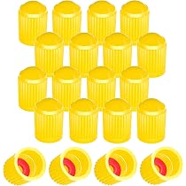 4 Bouchons De Valve En Aluminium Doré - Compatibles Vélo, Moto, Auto, Quad Et Trottinette (Schrader)