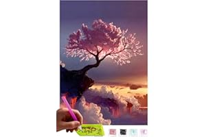 MISHBAY Diamond Painting Mosaico DIY 5D Kit Completo | Albero | Ricamo | Quadro | Pittura per numeri Diamante | Home Wand Decor | Decorazione Pittorica, Murale | Arts Craft