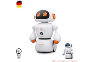 HSP Himoto RC Ferngesteuerter programmierbarer intelligenter Roboter mit Tanz, Musik, LEDs, Maze-Mode und vieles mehr, Komplett-Set