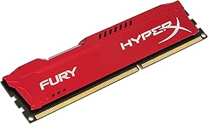 HyperX HX318C10FR/8 FURY Red, 8 GB, 1866 MHz DDR3 CL10 DIMM