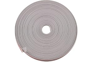XLUMIO Car Wheel Rim Protector Decor Strip, 8m Rim Trim Wheel Protection Strips Protection Ring Tire Scratch Resistance Anti-Collision Alloy Wheel Rim Protectors(Color:Grey)