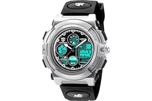 aswan watch Orologi, Orologi per bambini, Adolescenti Sport all'aria aperta Orologi digitali Orologi digitali multifunzione impermeabili con luci a LED e orologi da polso per bambini