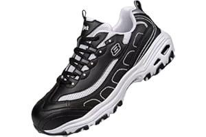 ASOCO DREAM Women's Safety Shoes Steel Toe Cap Trainers Lightweight Breathable Ladies Puncture Proof Work Shoes