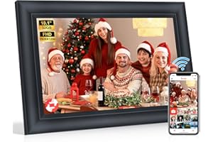 TMCC Frameo WiFi Digital Photo Frame 10.1 Inch - 1920×1200 HD IPS Touch Screen Picture Frame Electronic, Auto Rotate, 32GB Memory, Digital Picture Frame for Sharing Photos and Videos, Gifts for Mum