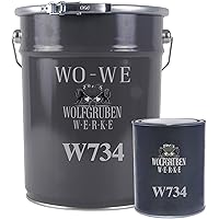 2K Epoxidharz Bodenversiegelung Bodenbeschichtung Klar/Farblos - 1,5Kg