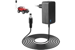 MDLSDE Caricatore 12V per Auto Elettrico, Caricatore 12V 1A per Veicolo di Guida Elettrico Moto SUV ATV Car Piombo Acido Alimentazione Una Varietà di Accessori Auto