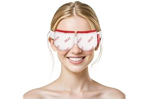 Comfheat Microwaveable Moist Heat Eye Mask Warm Compress for Dry Eyes, Microwave Heated Eye Masks Relieves Blepharitis, Stye Eye, Itchy Eyes, Irritated Eyes, Natural & Reusable, Lavender Scent