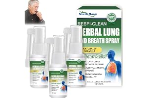 3 Pcs Furzero Respiclean Herbal Lung and Breath Spray, Herbal Lung Cleansing Spray, Herbal Lung Cleanse Spray, Relieve Body D