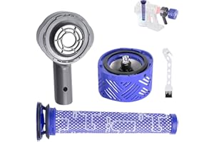 DianSung Filter und Motor Heckabdeckung zubehör für Dyson V6 DC58 DC59 DC61 DC62 DC74 Staubsauger, Motor Heckabdeckung + Vorfilter + Heckfilter Ersatzteile