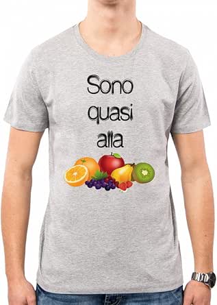PACDESIGN T-Shirt Uomo Words Sono Quasi alla Frutta Vintage Nene Ne0043a :  Amazon.it: Abbigliamento