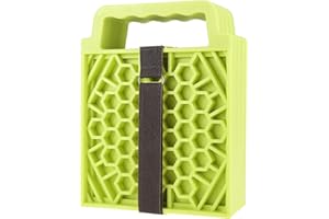 LTWHOME RV Kleine Stabilisator Stützplatten zur Sicherung der Kurbelstütze im Wohnmobil oder Wohnwagen Schwerlast 21 * 16.5cm (4 Stück)