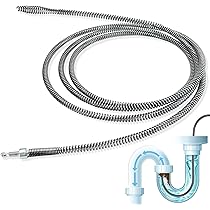 Kit De 6 Déboucheurs De Canalisation En Spirale - Brosse Double Tête Flexible Pour Lavabo, Douche Et WC - Nettoyage Facile Sans Produits Chimiques