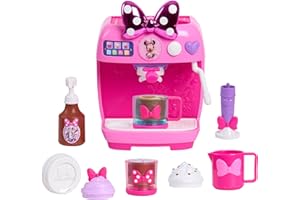 Just Play Set di Gioco Disney Junior Minnie Mouse Rise & Shine Bowrista, Giocattoli per Bambini dai 3 Anni