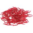 SAIIURV 100 Pezzi Esche artificiali Silicone morbido bionico Giocattolo Realistico di Ggetti di Scena per Il Pesce d'Aprile e Gli Scherzi di Halloween (100 Pezzi