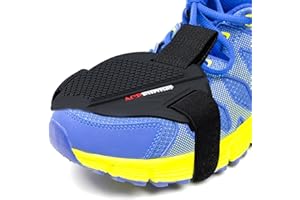 DESCONOCIDO Generic Yiida - Protector de zapatos para equipo de moto | Funda para botas de equitación - Protector Shifter Guard para proteger los zapatos de arañazos, universal