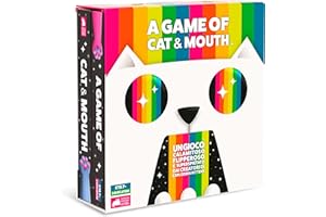Asmodee A Game of Cat & Mouth, Juego de Mesa, Divertido Juego de Fiesta de los Creadores de Exploding Kittens, 2 Jugadores, 7+ años, edición en Italiano