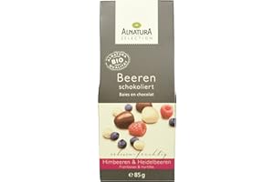 Alnatura Sélection Bio Beeren schokoliert, 85g