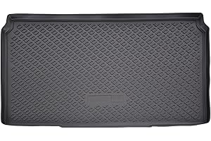 J&J AUTOMOTIVE | Norm Vasca Baule per Bagagliaio in TPE Gomma su Misura Adatti per 208 dal 2019, Bordo Alto 4 cm, Antiscivolo, Inodore, vestibilità Perfetta, Nero