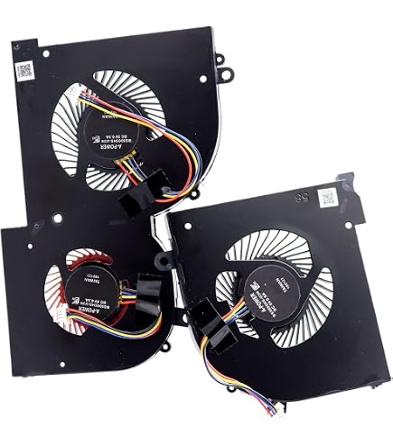 DBTLAP Koelventilator Voor MSI GS65 – CPU & GPU – DC5V 0.5A – Vervanging Voor MS-16Q1/Q2/Q3
