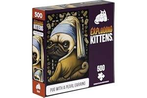 EXPLODING KITTENS Pug with a Pearl Earring (500)