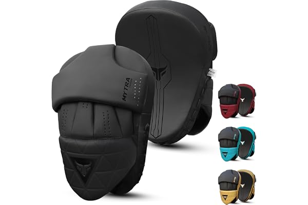 Mytra Fusion Patte d'ours Boxe incurvés Pattes d'ours de Boxe MMA, Muay Thai, Arts Martiaux, Coup de Poing, Entraînement de karaté Patte d'ours