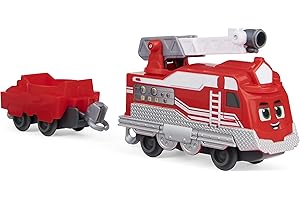 Mighty Express Push-and-Go pociąg Roter Retter – ręcznie obsługiwany pociąg do popularnego serialu telewizyjnego, od 3 lat