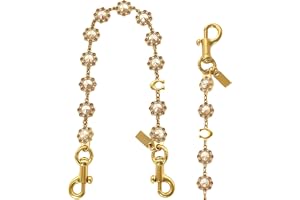 OuryTech Bag Charms, väskhängare berlocker guld och väska charm, elegant hänge för väskor som nyckelring dam