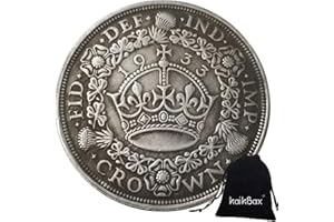 YunBest - Monedas antiguas de Reino Unido, chelín conmemorativo de 1933
